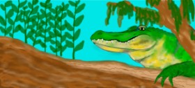 Debidolittle の アリゲーター の絵