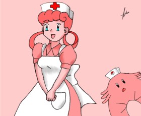 Рисунок на тему «Медсестра» — автор: Julia
