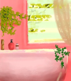 Drawing of Bathtub by mimi