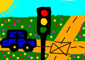Waezys の 信号機 の絵