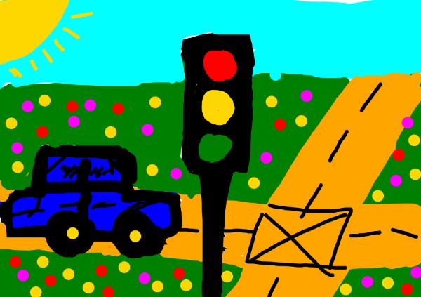 Waezys の 信号機 の絵
