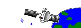 Awsome boi の 衛星 の絵