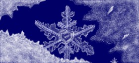 Çhåching の 雪の結晶 の絵