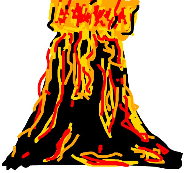 Kargaja の 火山 の絵