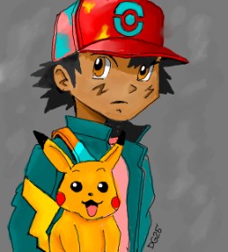 Pikachu - autor: GreyhoundMama