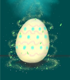 Colliope の イースターエッグ の絵