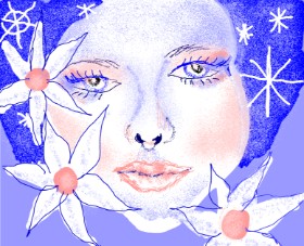 Cherri の 顔 の絵