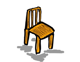 Drawing of Chair by monisha