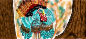 Kim の 七面鳥 の絵