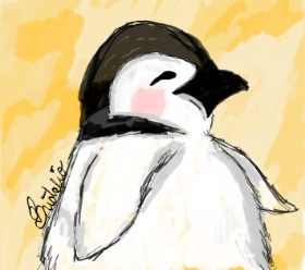 BRIDALIO🍌 の ペンギン の絵