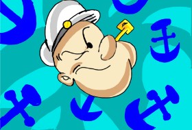 Lili の ポパイ の絵
