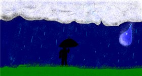 MinecraftGamerLR の 雨 の絵