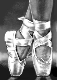 Drawing of Ballerina by ⋆su⋆vinci彡