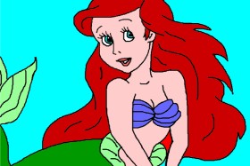 InessA の 人魚 の絵
