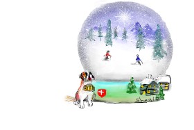 Drawing of Snow globe by Kai 🐾