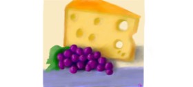 Sara の チーズ の絵