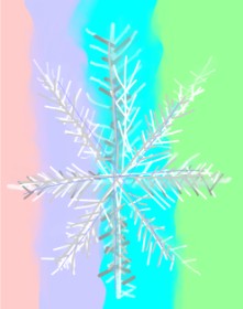AsiLayMeDown の 雪の結晶 の絵