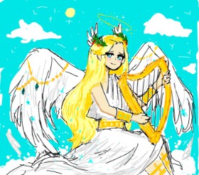 Nixmo の 天使 の絵