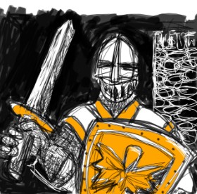 A の 騎士 の絵
