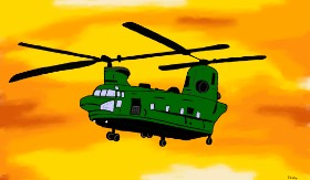 Helikopter - autor: Flowerpot