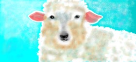 Рисунок на тему «Овец» — автор: Debidolittle
