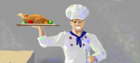 Женя の シェフ の絵
