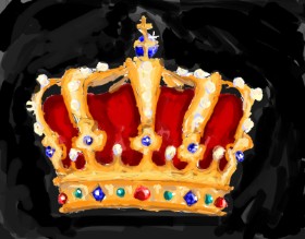 Leo. の 王冠 の絵