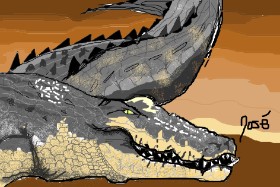 Josegreas の アリゲーター の絵