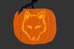 Drawing of Pumpkin by ShyFox