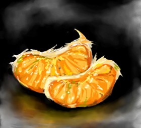 Philip の オレンジ の絵