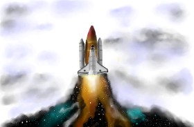 Рисунок на тему «Ракета» — автор: Wizard