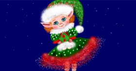 Eclat de Lune の クリスマスエルフ の絵
