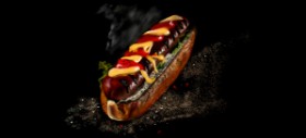 Drawing of Hotdog by Çhåching