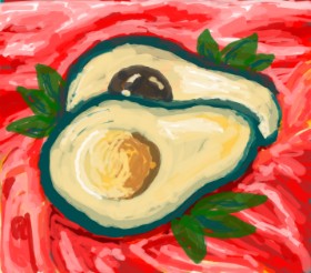 shinkinoko の アボカド の絵