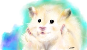 Creve の ハムスター の絵