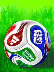 ⋆su⋆vinci彡 の サッカーボール の絵