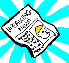 AwsomePeeps の 新聞 の絵