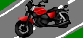 shelby の バイク の絵