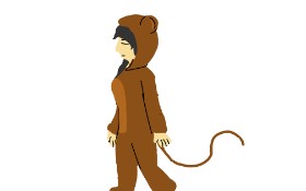 LevelEnderGirl の 猿 の絵