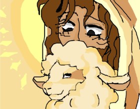 Рисунок на тему «Овец» — автор: ⭑☆Telemachus☆⭑