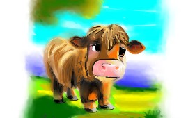 Herbert の 牛 の絵