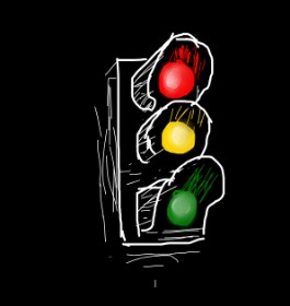 Elizabeth の 信号機 の絵