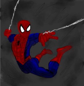 KayXXXlee の スパイダーマン の絵