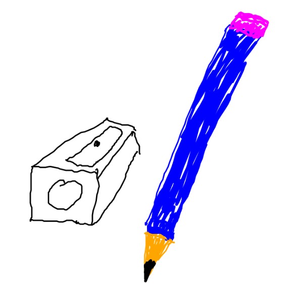 Bleistift-Zeichnung von Sallly