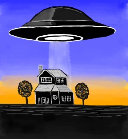 GreyhoundMama の 宇宙船 の絵