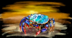 Рисунок на тему «Краб» — автор: Eclat de Lune