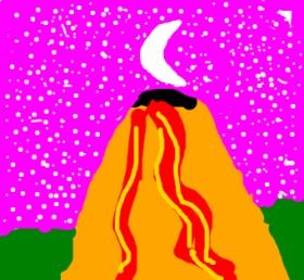 HATTRICK の 火山 の絵