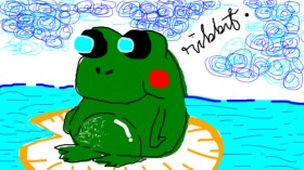 Žaba - autor: dins