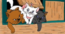 Рисунок на тему «Котенок» — автор: InessA