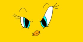 Little Nib の トゥイーティーバード の絵